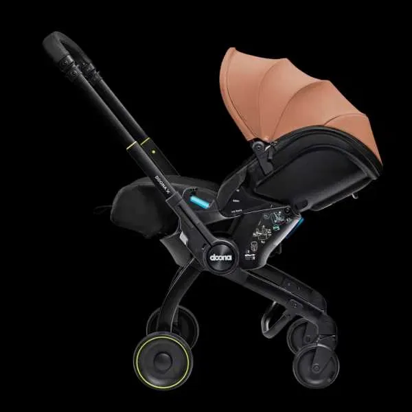 Коляска-автокресло Doona X [Аксессуары, база,конверты]Infant Car Seat Nitro Black — фото 5
