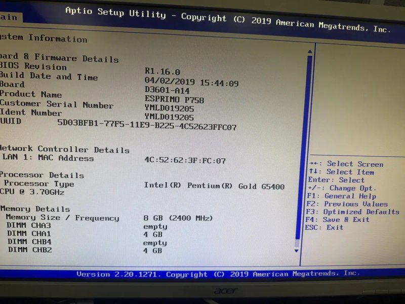 Компʼютер Fujitsu p758/94+ Pentium G5400/8 DDR4/256Ssd/Windows License — фото 3