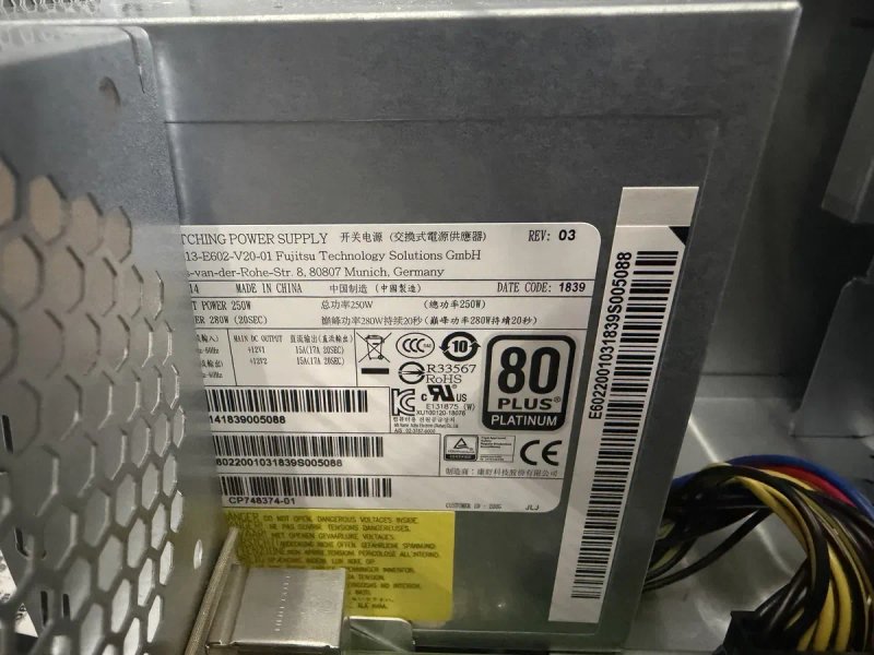 Компʼютер Fujitsu p758/94+ Pentium G5400/8 DDR4/256Ssd/Windows License — фото 7