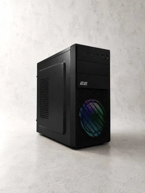 Комп'ютер ПК 2E RD850 Black Tower Ryzen 5 2400G 8GB DDR4 SSD 120GB (є кількість) + Гарантія 12 місяців