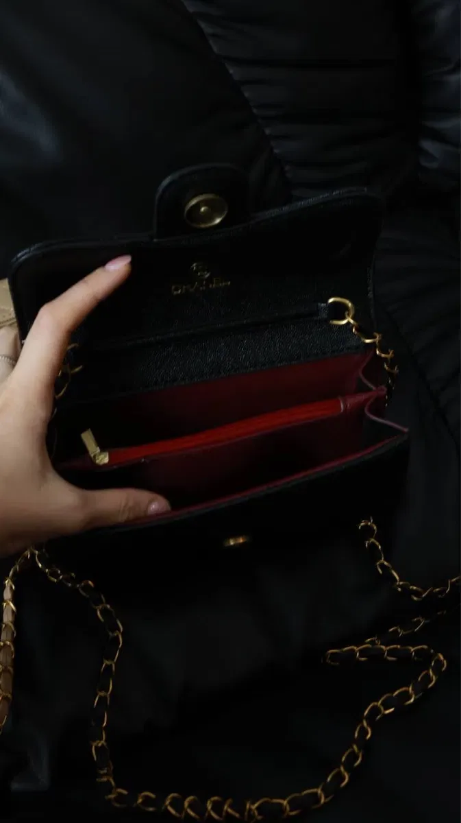 Компактна сумочка Chanel, клатч Chanel — фото 6