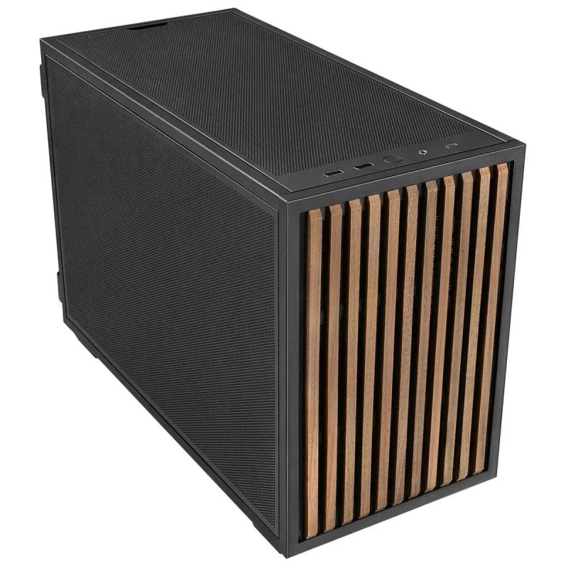 Компактний корпус Lian Li DAN Cases B4 Wood Edition (Micro-ATX. В наявності) — фото 2