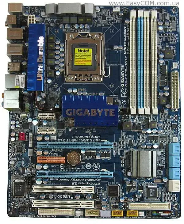 Комплект 1366 gigabyte x58 +  W3680 w3690(i7 980) + ddr 3 12gb + aardwolf performa 10x — фото 3