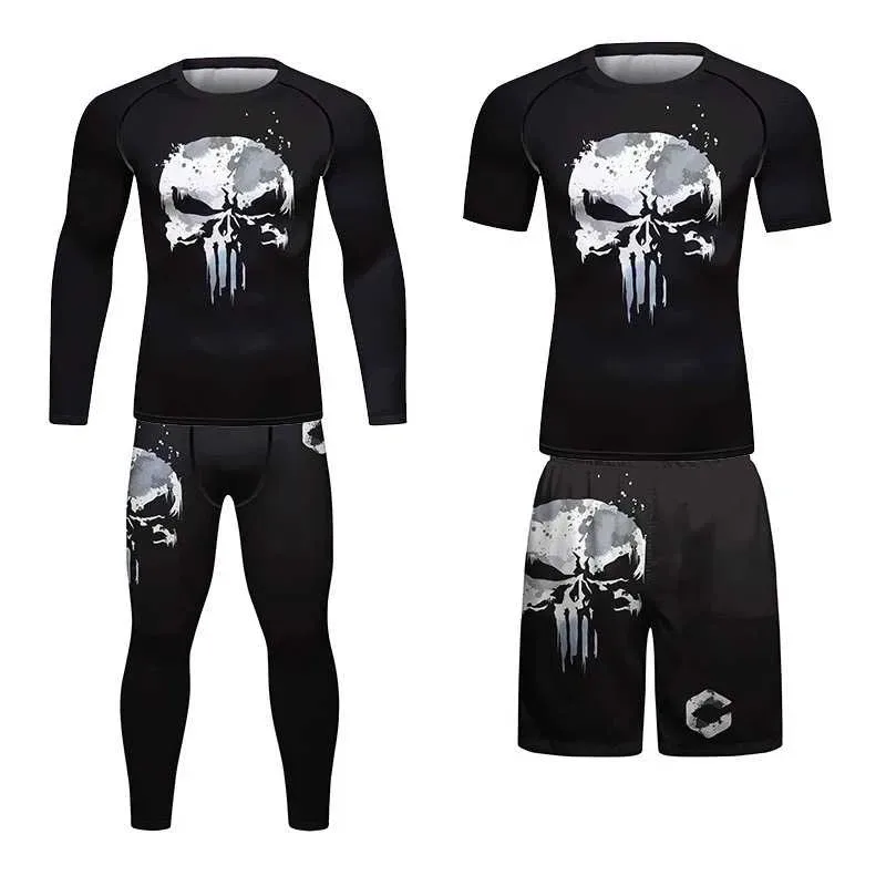 Комплект 3 в 1 Cody Lundin Jiu Jitsu, Dracon рашгард, шорти, футболка. — фото 7