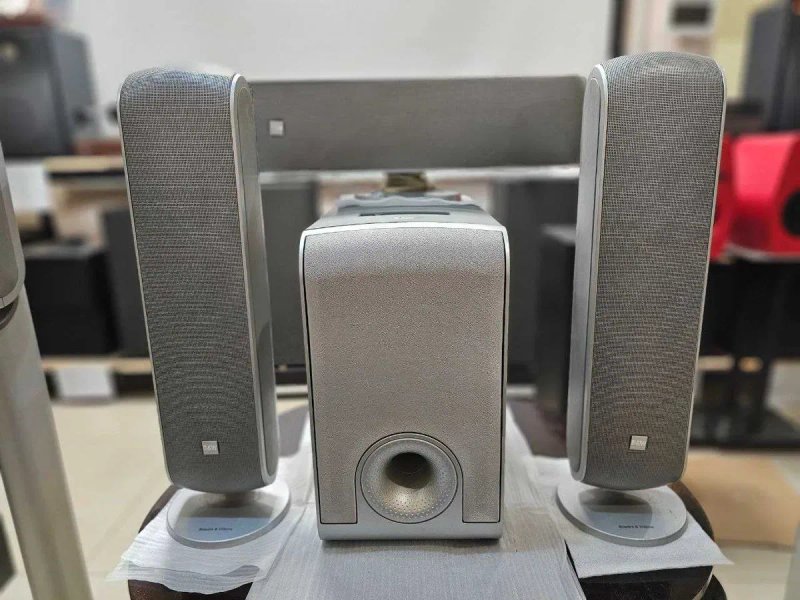 Комплект акустики 5.1 B&W (Bowers & Wilkins) VM1 + сабвуфер AS1 + стійки — фото 6