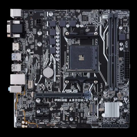 Комплект AM4 | ASUS PRIME A320M-K + Ryzen 3500X + DDR4 16GB (опціонально)