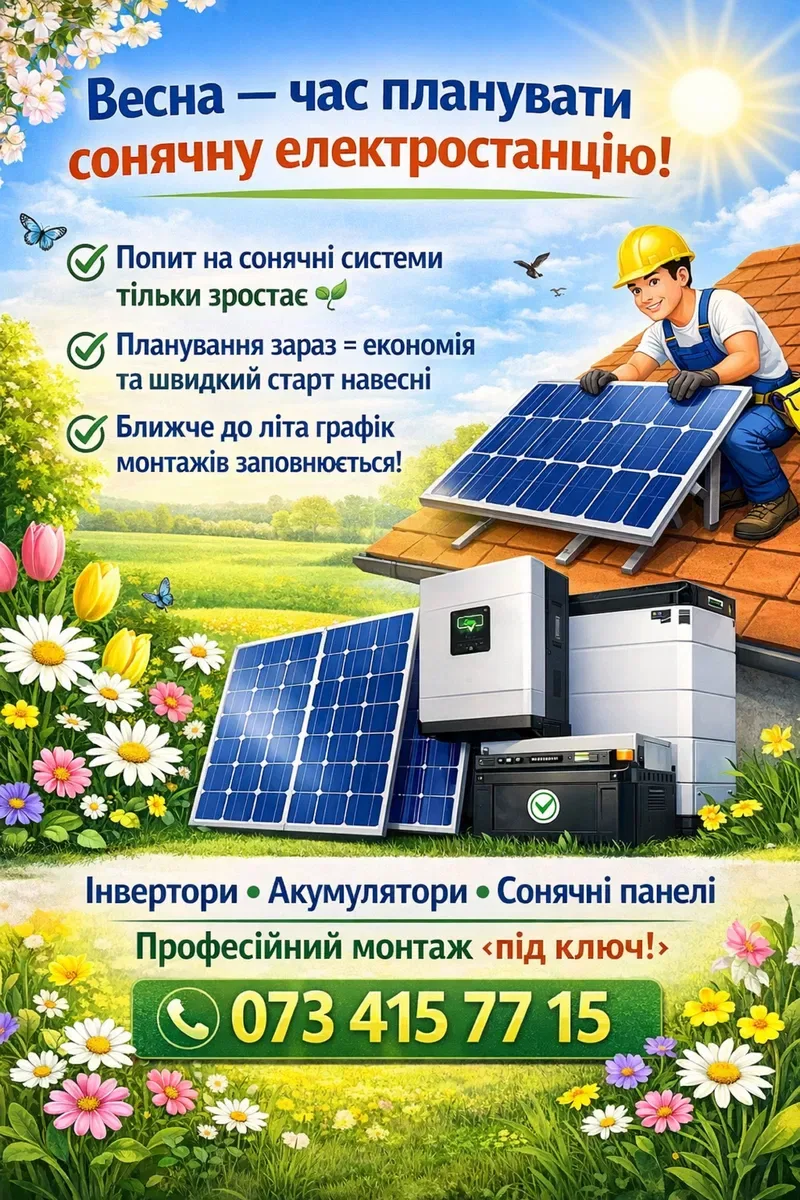 Комплект автономного живлення Deye 8 кВт Biom 15 кВт за супер ціною — фото 4