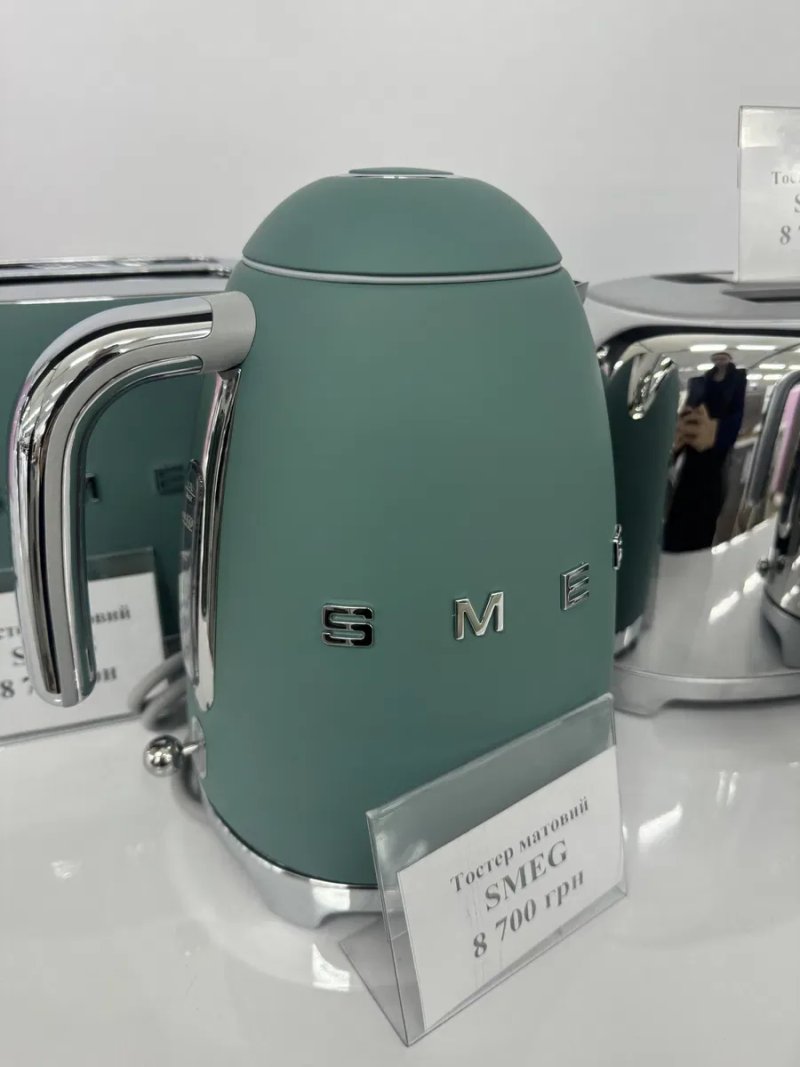 Комплект чайник та тостер SMEG | Смег, новий, доставка, гарантія — фото 4