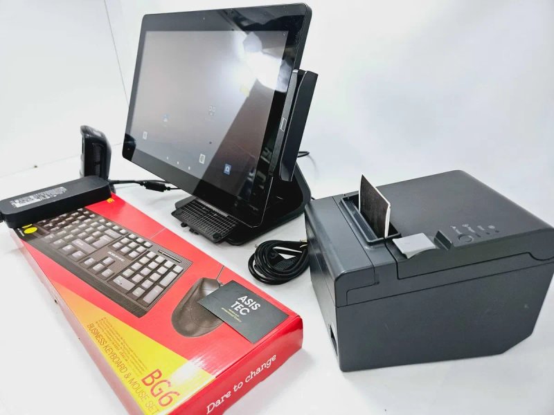 КОМПЛЕКТ: Elo POS термінал Android 10/принтер чеків/штрихкод сканер 2D — фото 2