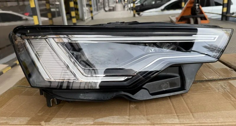 комплект фар  фары  фари стоп стопы audi a6  full led  c8 европа 2019+ — фото 3