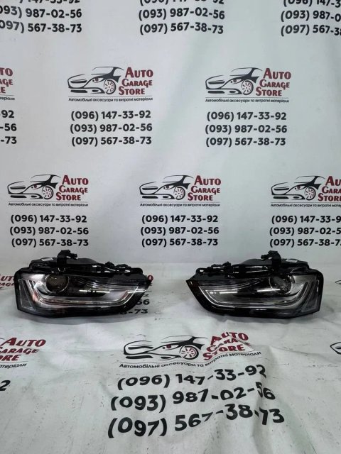 Комплект фар ксенон xenon Audi A4 b8 b8.5 2013 2014 2015 2016