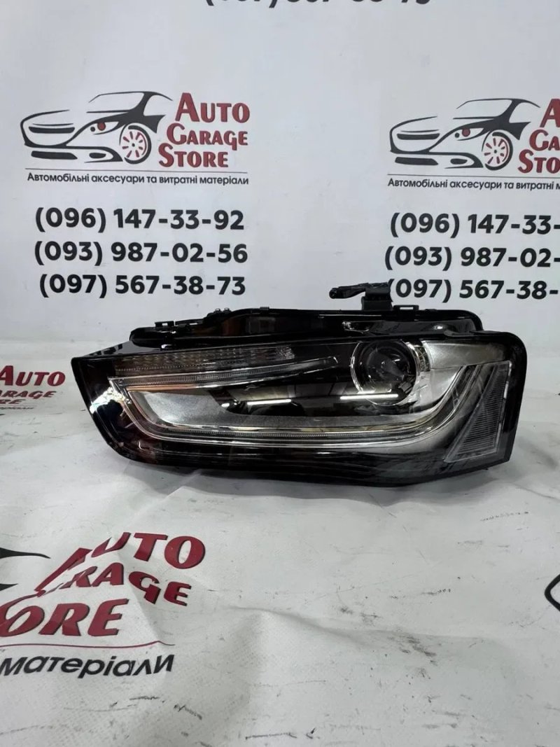 Комплект фар ксенон xenon Audi A4 b8 b8.5 2013 2014 2015 2016 — фото 2
