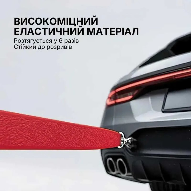 Фітнес-резинка WCG PowerStrip Level 4 (31 - 54 кг) — Гумовий еспандер для тренувань та підтягувань — фото 5
