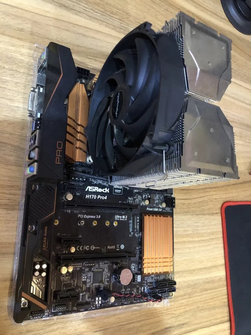 Комплект i7-7700K / ASRock H170 Pro4 / Мощная башня Alpenföhn — фото 4