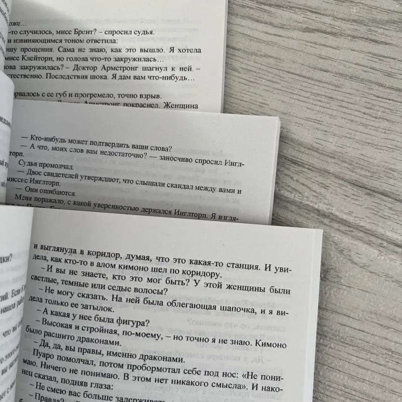 Комплект книг Агаты Кристи Десять негритят/ Таинственное происшествие в Стайлз/ Убийство в восточном экспрессе/ Убийства по алфавиту — фото 2