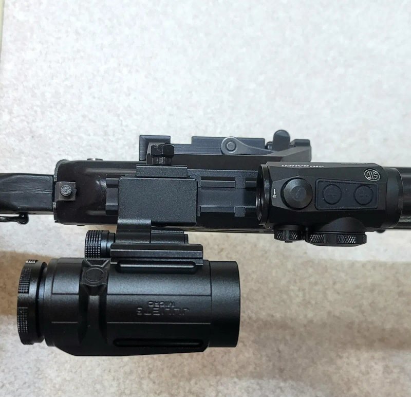 Комплект колиматор Sig Sauer Romeo5 + магнифер , увеличитель Juliet5-Micro  5x — фото 3