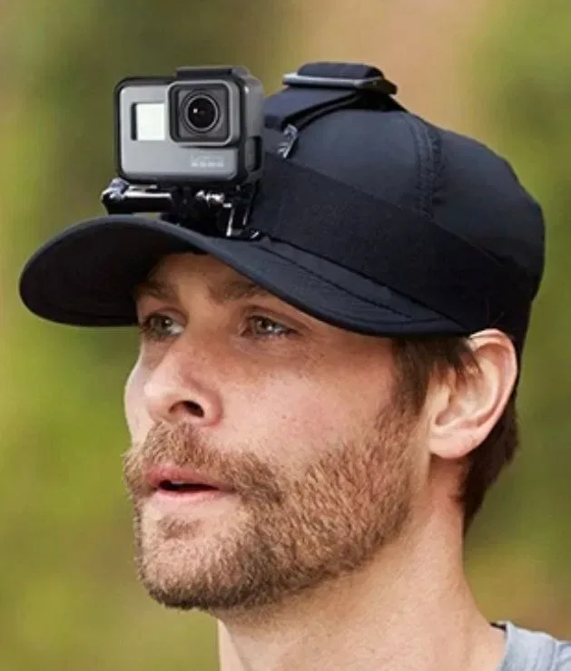 Комплект! Крепление для экшн камер GoPro и телефонов на грудь и голову — фото 8