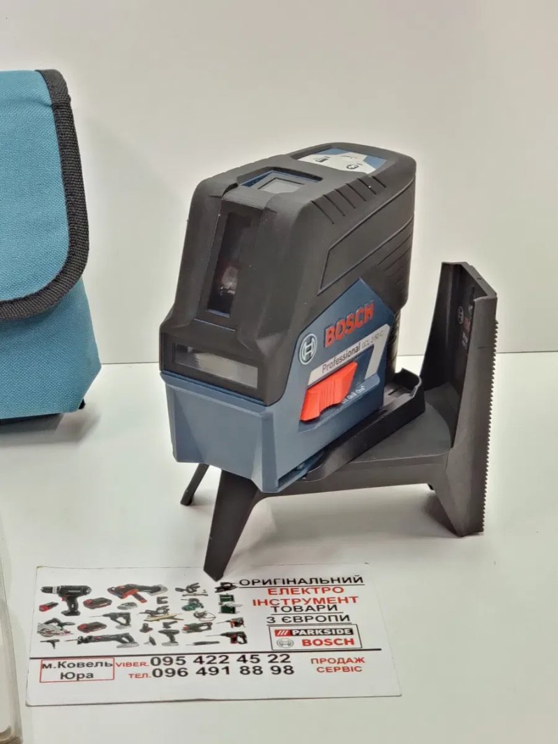 КОМПЛЕКТ лазерний нівелир зНімеччин BLUETOOTH BOSCH GCL 2 50 C/уровень — фото 5