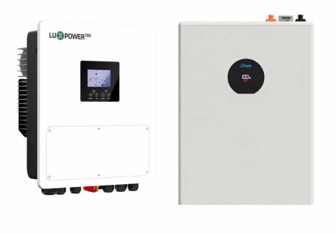 Комплект LuxPower 6.5 кВт та акб 5.1 Deye Pro-C Резервне живлення