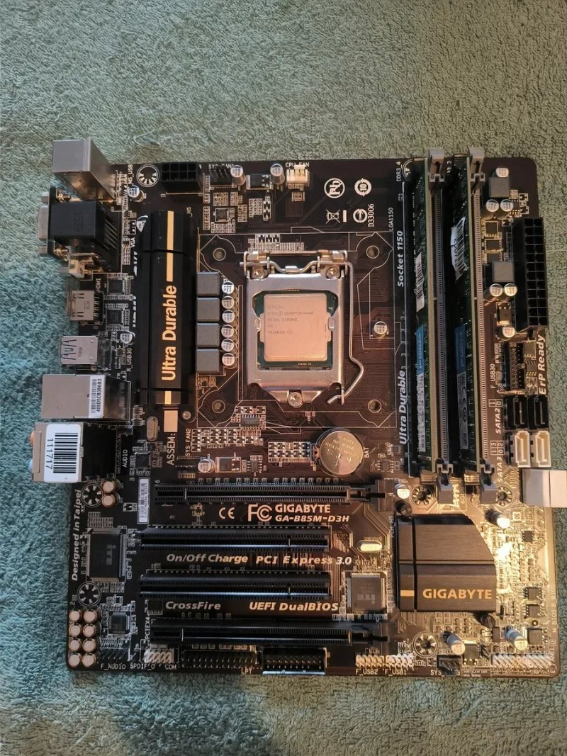 Комплект. Материнская плата 1150 и потужний процессор i5 (i7, i3) — фото 2