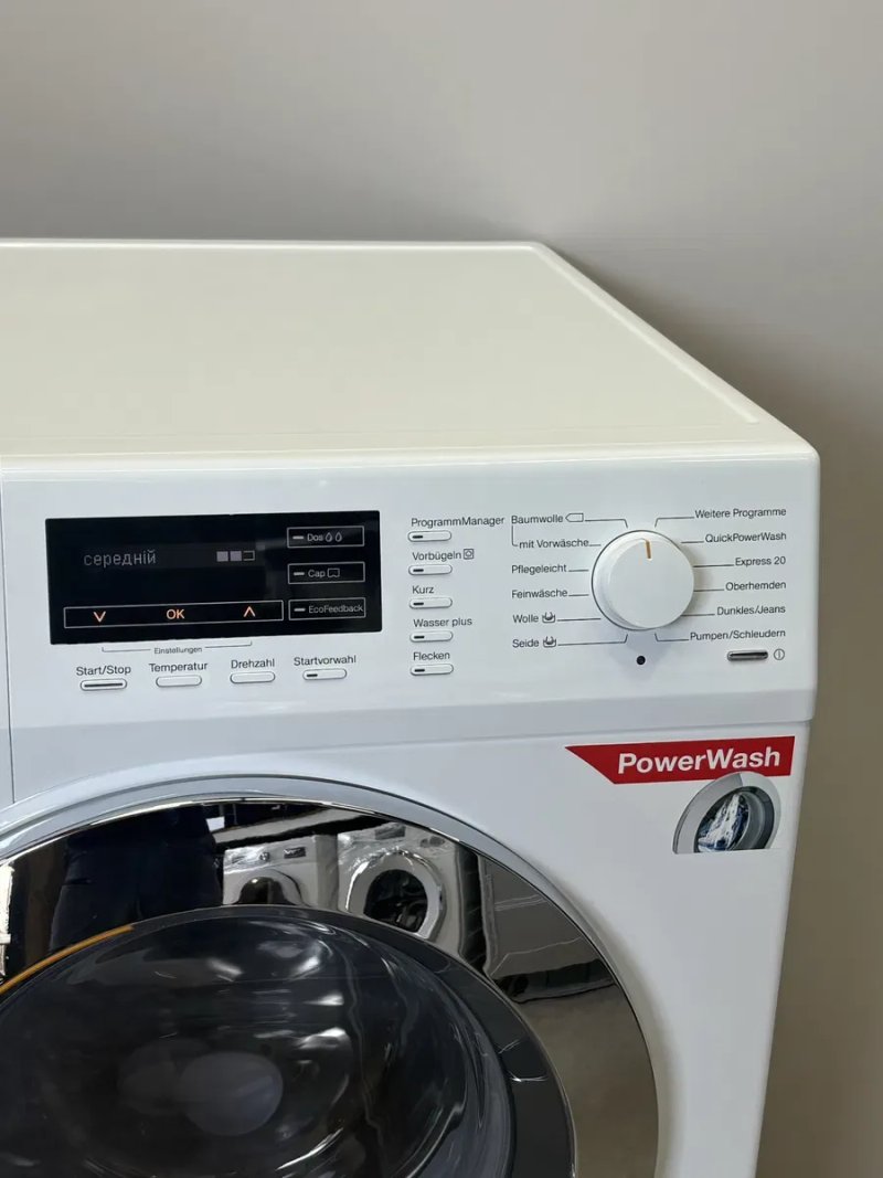 Комплект Miele WKH130 WPS + T1 Active TKB155WP пральна та сушильна машина — фото 5