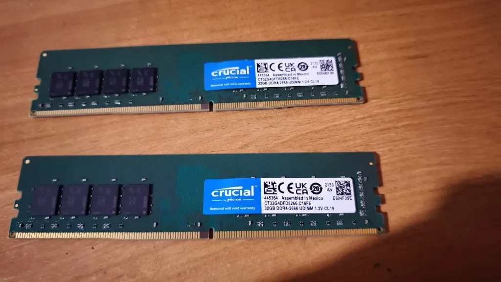 Комплект оперативной памяти DDR 4 64 gb 2666 mhz ( 2по 32 gb) - 13