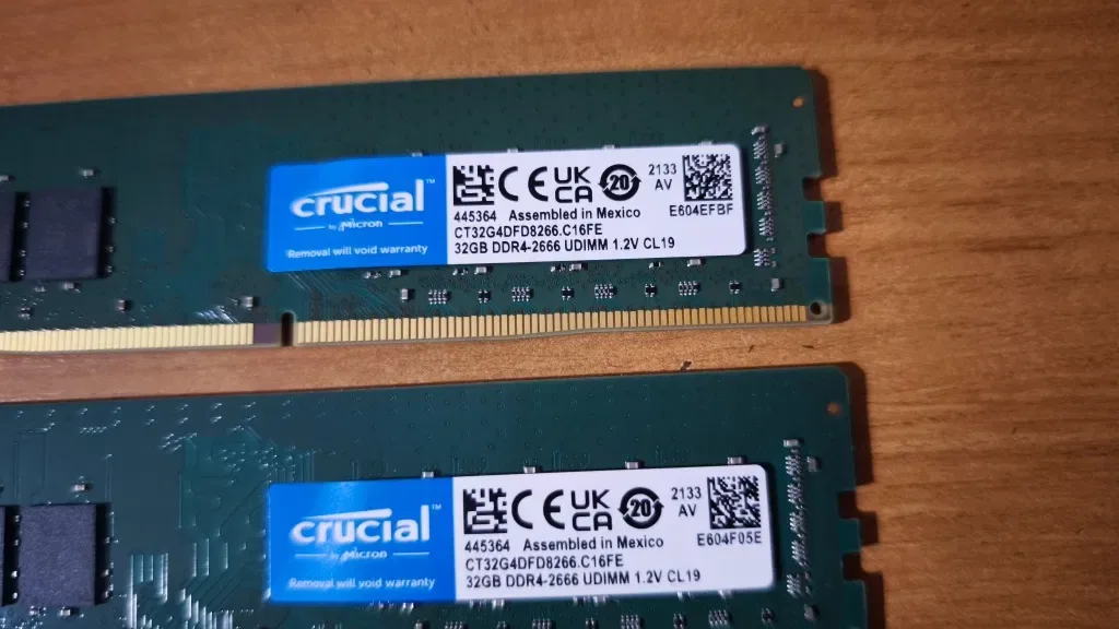 Комплект оперативной памяти DDR 4 64 gb 2666 mhz ( 2по 32 gb) - 13