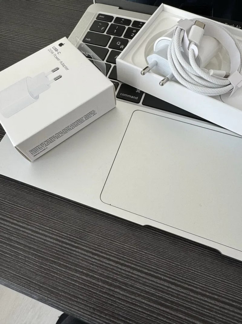 Комплект оригинал 20w быстрая зарядка айфон кабель и блок iphone — фото 6