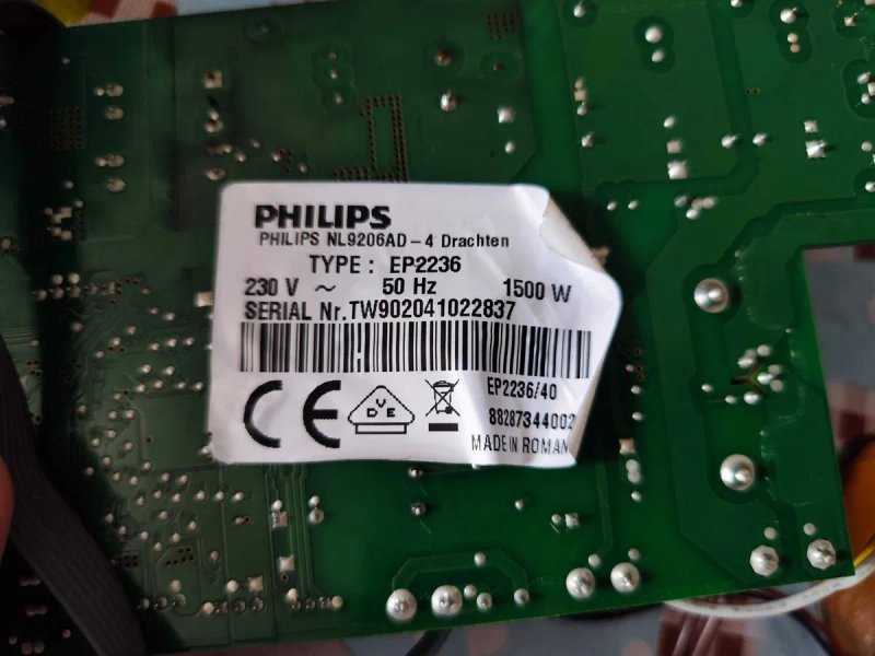 Комплект плат до кавомашини Philips Lattego EP 2220 та EP 2236 EP 1220 — фото 5