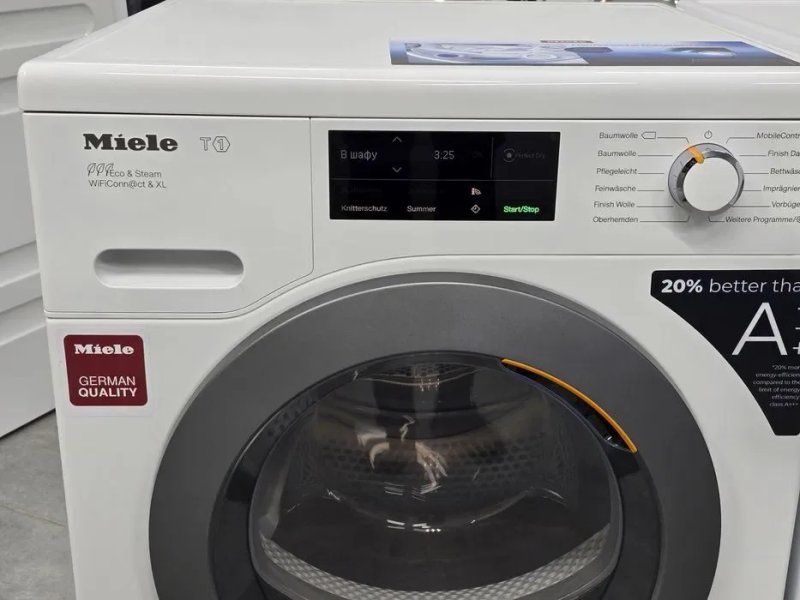 Комплект пральна машина Miele WCI 890 сушка Miele TCJ 680 мова 2025рік — фото 8