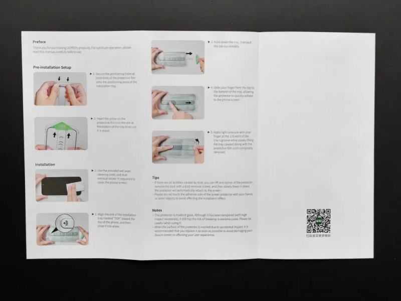 Комплект преміального захисного скла UGREEN Screen Protector (2 шт.) із автоматичним аплікатором для Apple iPhone 17 / Air / Pro / Pro Max — фото 7