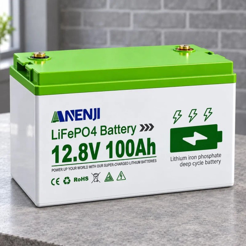Комплект резервного живлення Anenji 4 кВт 24 В Wi-Fi та Bluetooth + 2 акумулятори LiFePO4 200Ah 2.5 кВт тихий в квартиру система ДБЖ для дому 200 а — фото 5