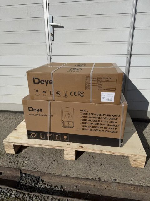 Комплект резервного живлення DEYE 6 квт + акб deye 5.1 pro-c