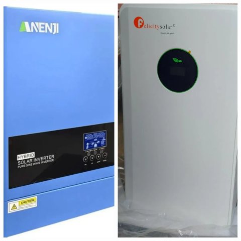 Комплект Резервного  живлення Інвертор 6.2kwh 48V+Батарея LiFePO4 5kwh