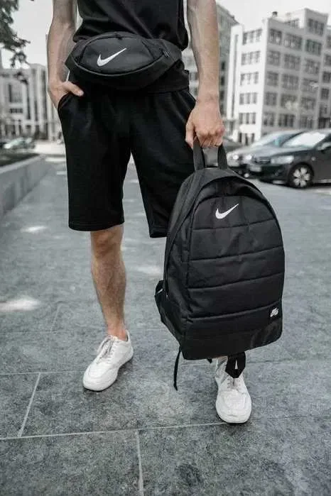 Комплект Рюкзак Сумка через плечо Nike городской мужской женский Найк — фото 8