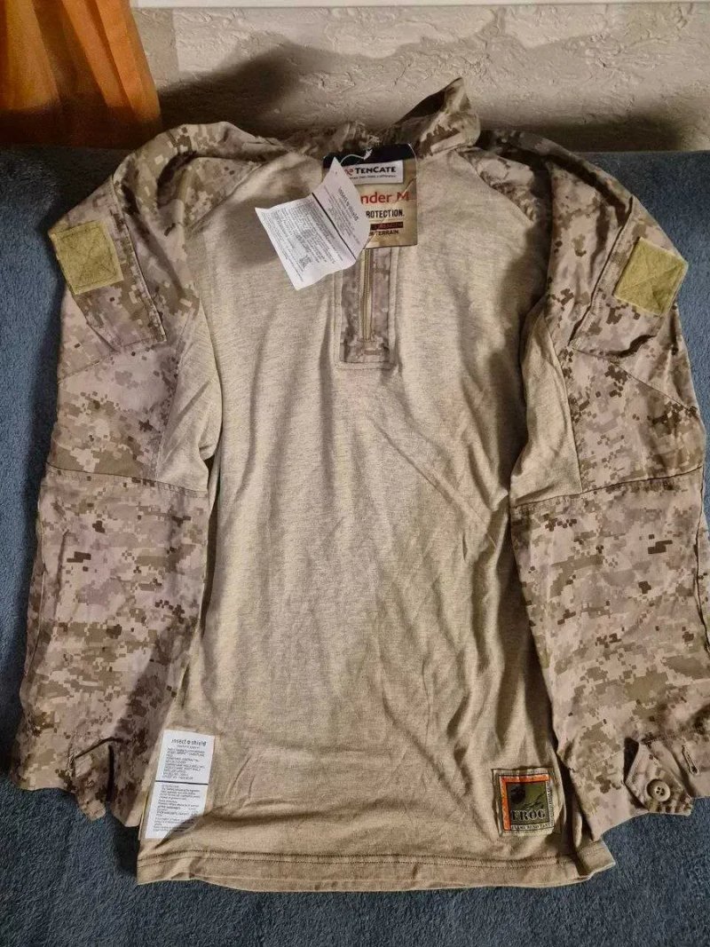 Комплект USMC FROG вогнестійка уніформа (MARPAT Desert) Сорочка та Штани SR/MR — фото 3