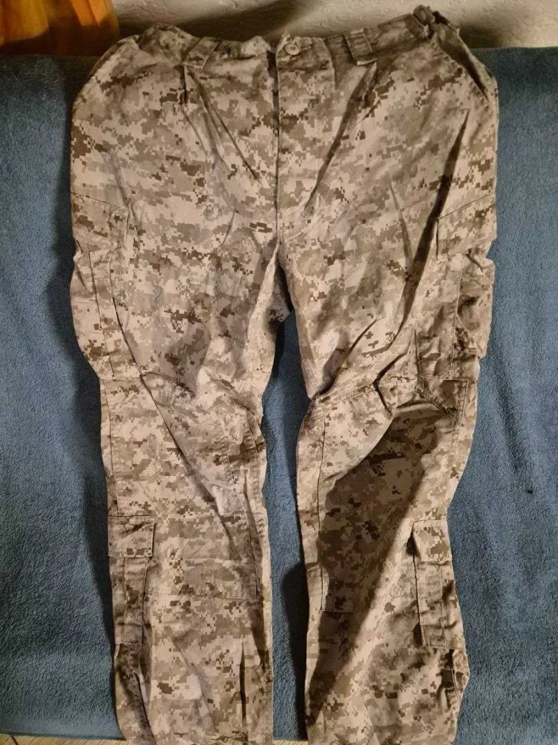 Комплект USMC FROG вогнестійка уніформа (MARPAT Desert) Сорочка та Штани SR/MR — фото 4