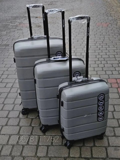 Комплекти S,M,L WINGS HWF01 Польща валізи чемоданы сумки на колесах