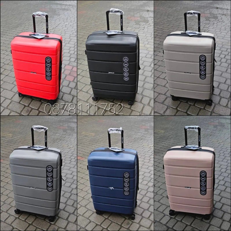 Комплекти S,M,L WINGS HWF01 Польща валізи чемоданы сумки на колесах — фото 8