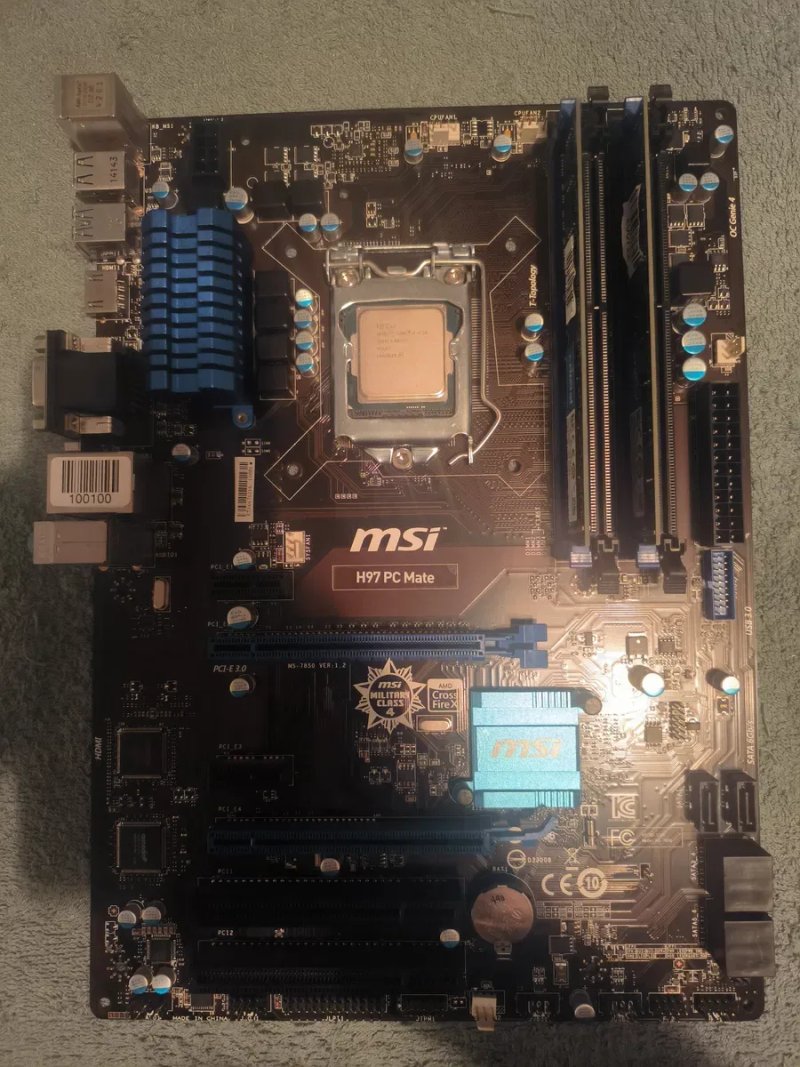 Комплекты мощные 1150 сокет. I7 4770, i7 4790 с топовыми материнскими  платами. Мощь по низкой цене. — фото 2