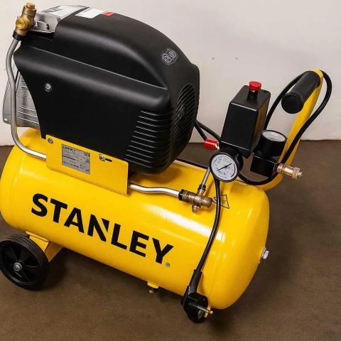 Компресор 24л масляний Stanley 150 л/хв 8 бар компрессор масляный