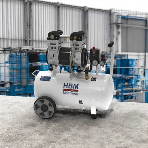 Компресор повітряний безмасляний HBM 24л 150л/хв компрессор