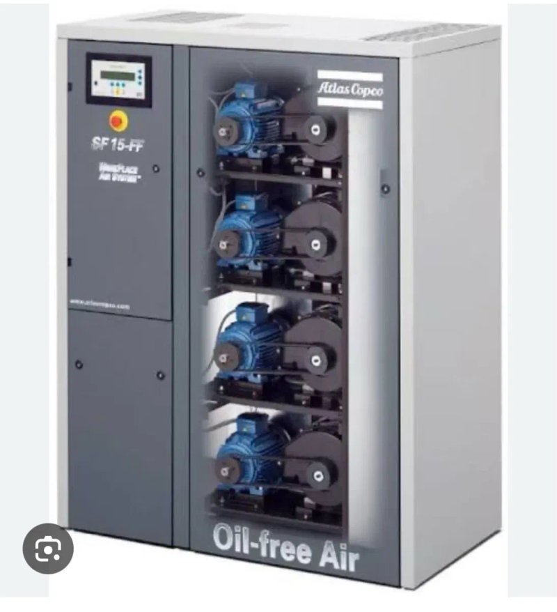 компрессор безмасляный 15кВт Spiral AIR SPR20t (Atlas Copco sf 15 ff) — фото 2