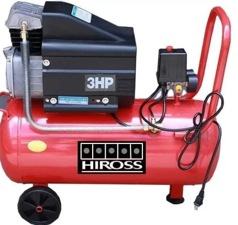 Компрессор HIROSS 3HP воздушный на 24 л масляной компресор