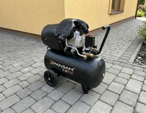 Компрессор масляной 2-поршневой компресор Dedra A077060 / 50 л