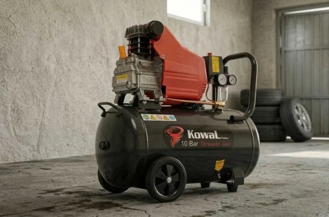 Компрессор воздушный Kowal Polska ресивер 50 л повітряний / масляний