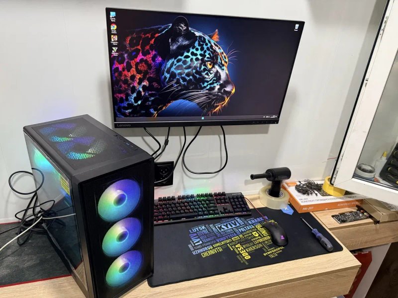 Компьютер Ігровий PRO Ryzen 5+ssd 1тб м2+16 ddr+ MSI RX6600XT — фото 2