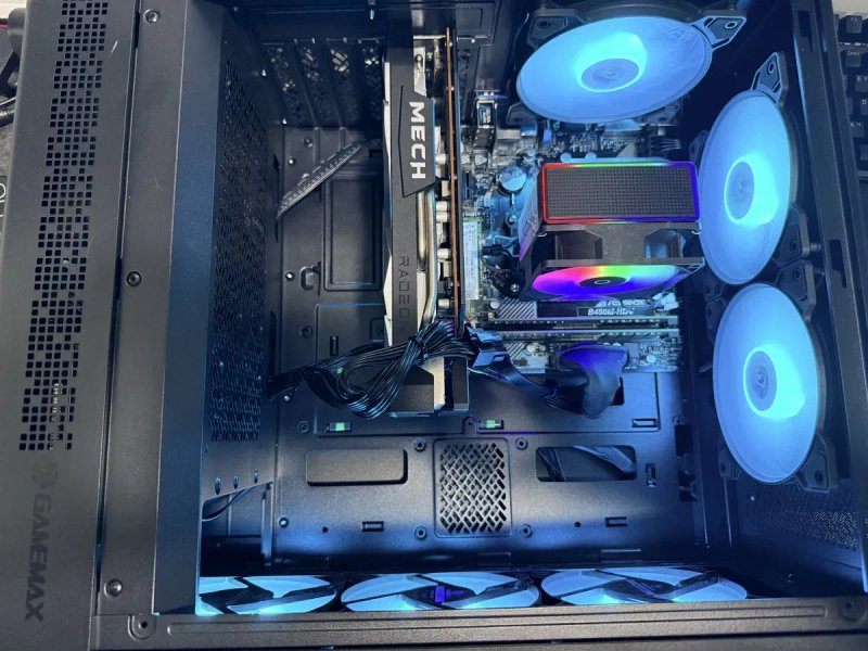 Компьютер Ігровий PRO Ryzen 5+ssd 1тб м2+16 ddr+ MSI RX6600XT — фото 7