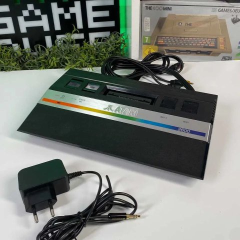 Консоль Atari 2600 Jr. Long Rainbow AV Mod Б/У Оригінальні Приставки Атарі