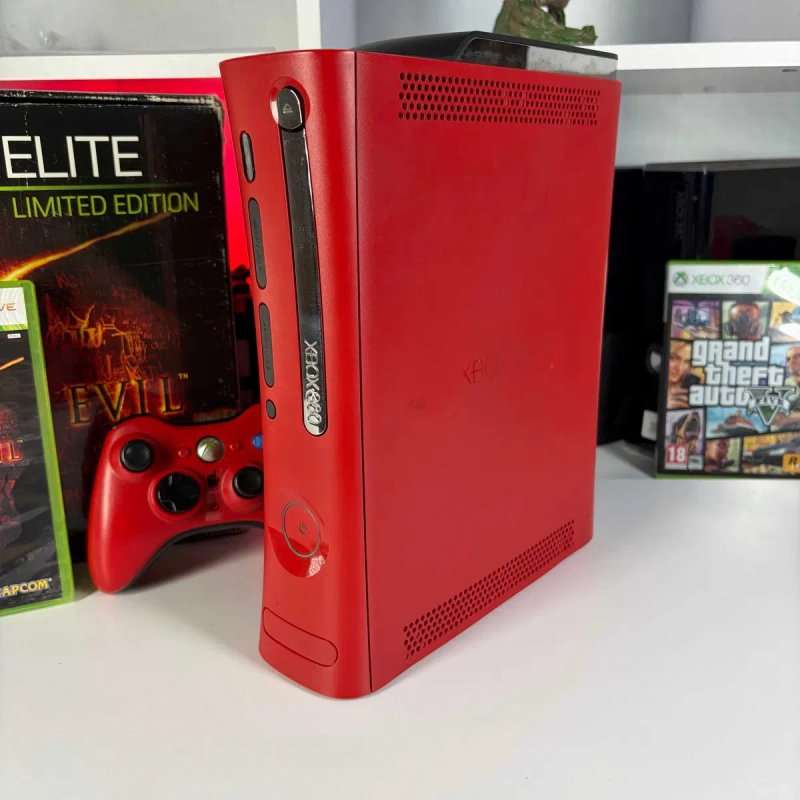 Консоль Microsoft Xbox 360 Jasper Elite Resident Evil 5 Limited Edition LT + Гра + Оригінальна коробка приставка іксбокс 360 лімітована асортимент — фото 2